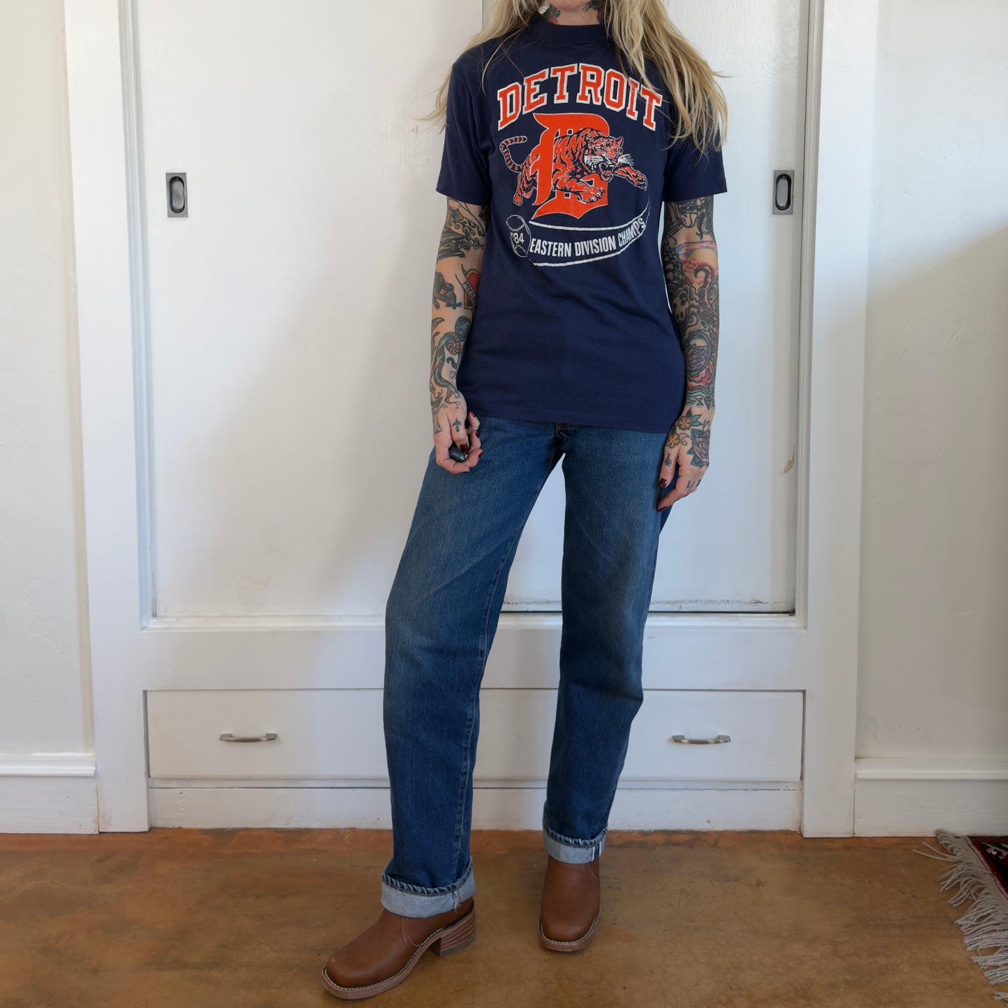 Vintage 1984 Detroit Tigers Artex T-Shirt