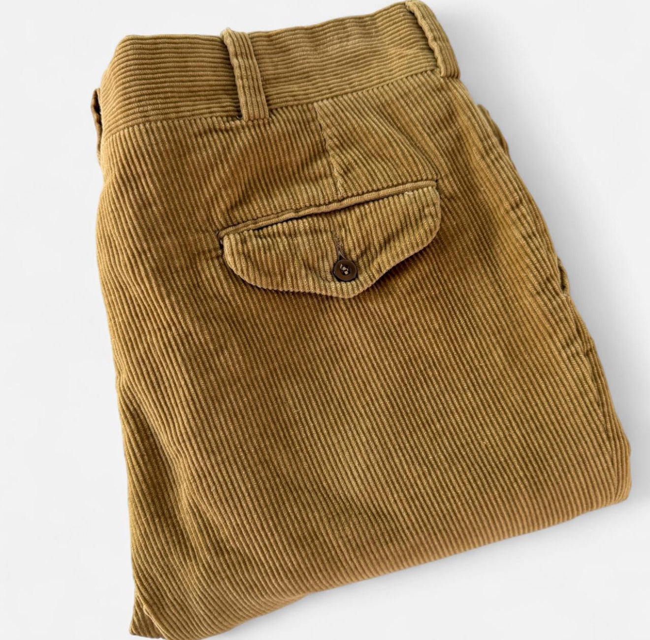 Vintage 1970s LL Bean Tan Corduroy Pants