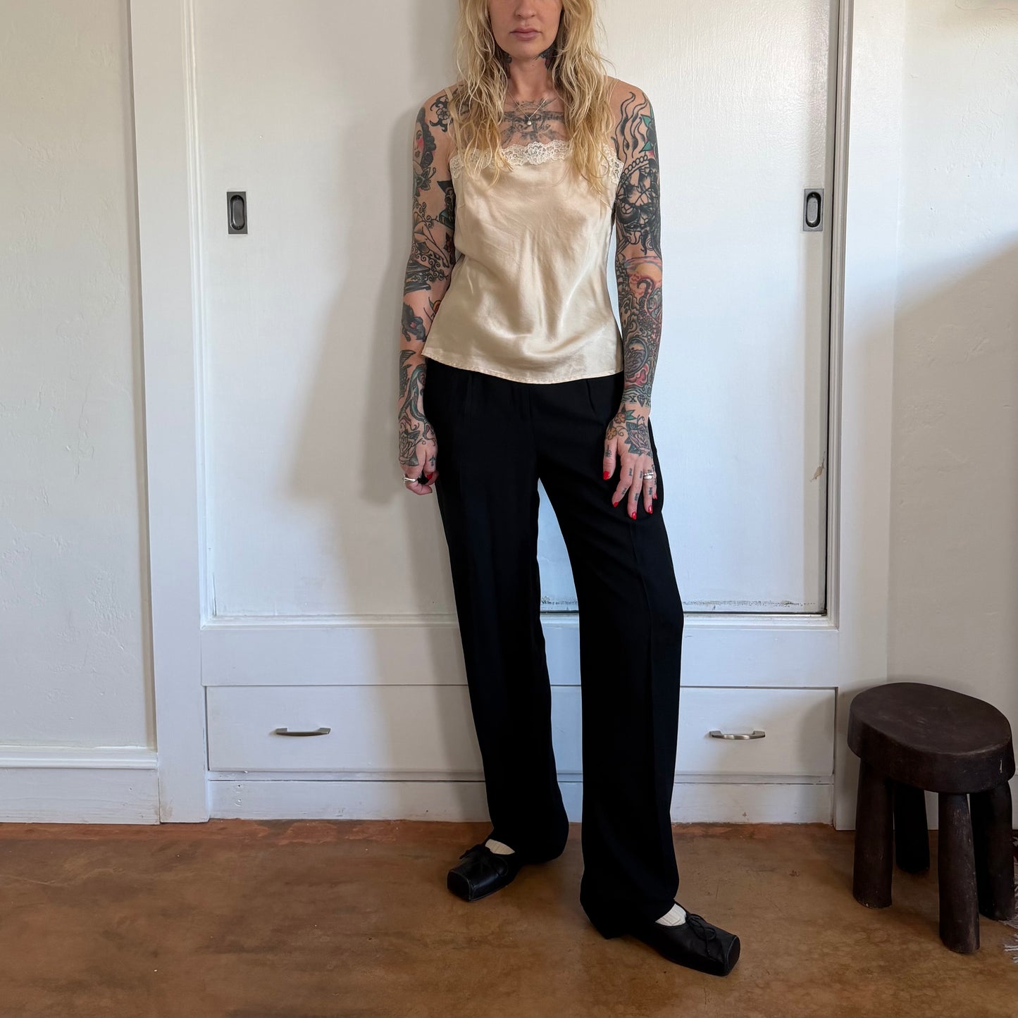 Vintage Mossimo Silk Champagne Camisole