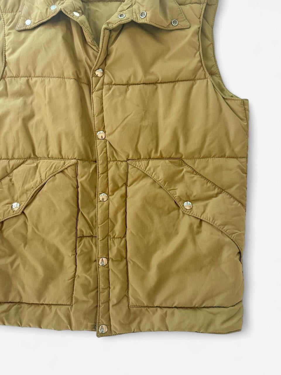 Vintage 1970s Sears Tan Outerwear Vest
