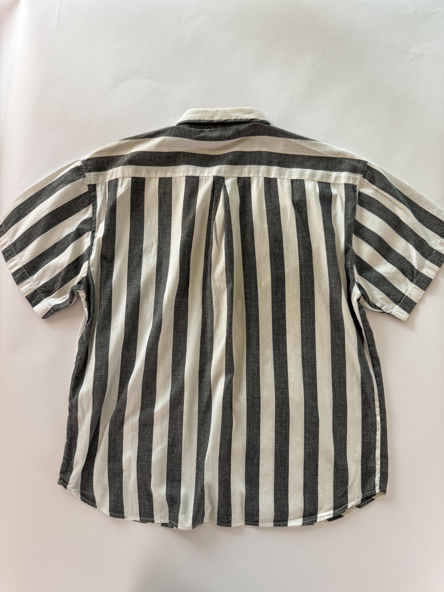 Vintage 1980s Exploits Striped Button up Shirt