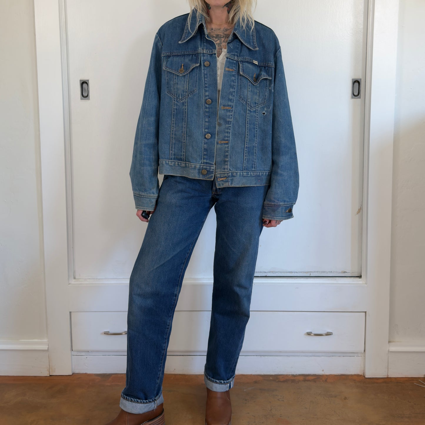 Vintage 1970s Sedgefield Do-Nothing Denim Jacket