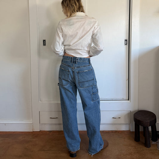 Vintage Unionbay Baggy Carpenter Blue Denim Workwear Jeans