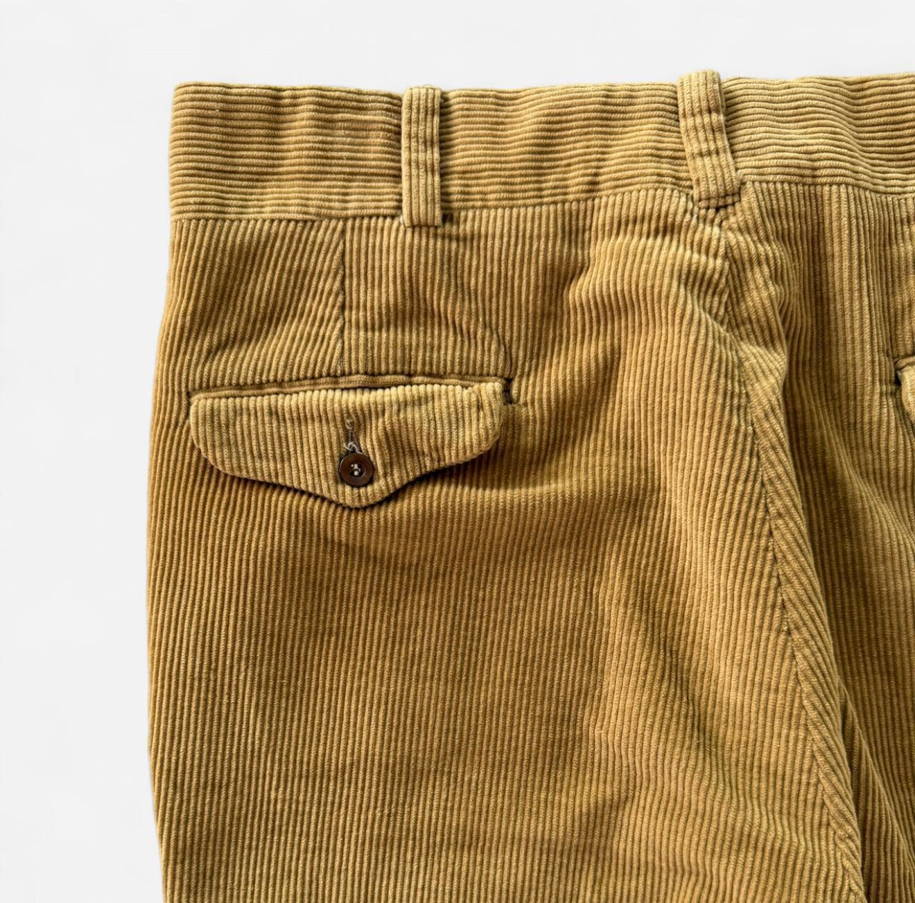 Vintage 1970s LL Bean Tan Corduroy Pants
