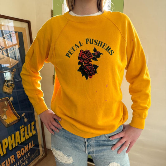 Vintage 1960s Petal Pushers Crewneck Sweatshirt