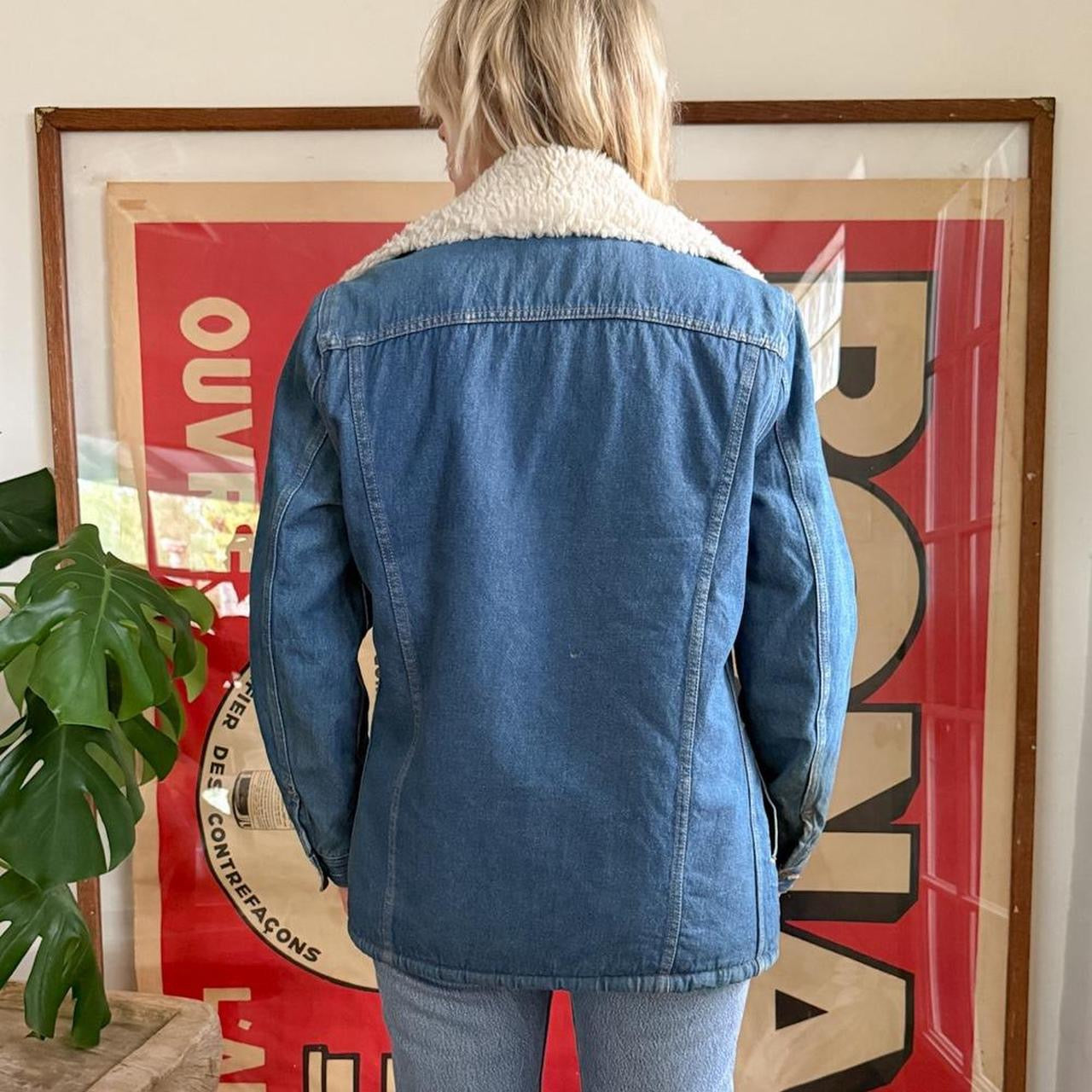 Vintage 1970s Levi’s denim Sherpa jacket