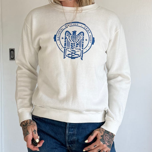 Vintage 1970s Russell Athletic National Matches Camp Perry Sweatshirt