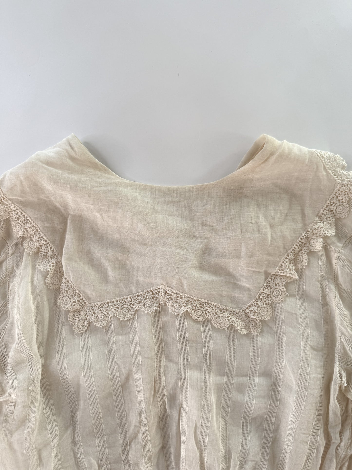 Antique Early 1900s Ivory Blouse
