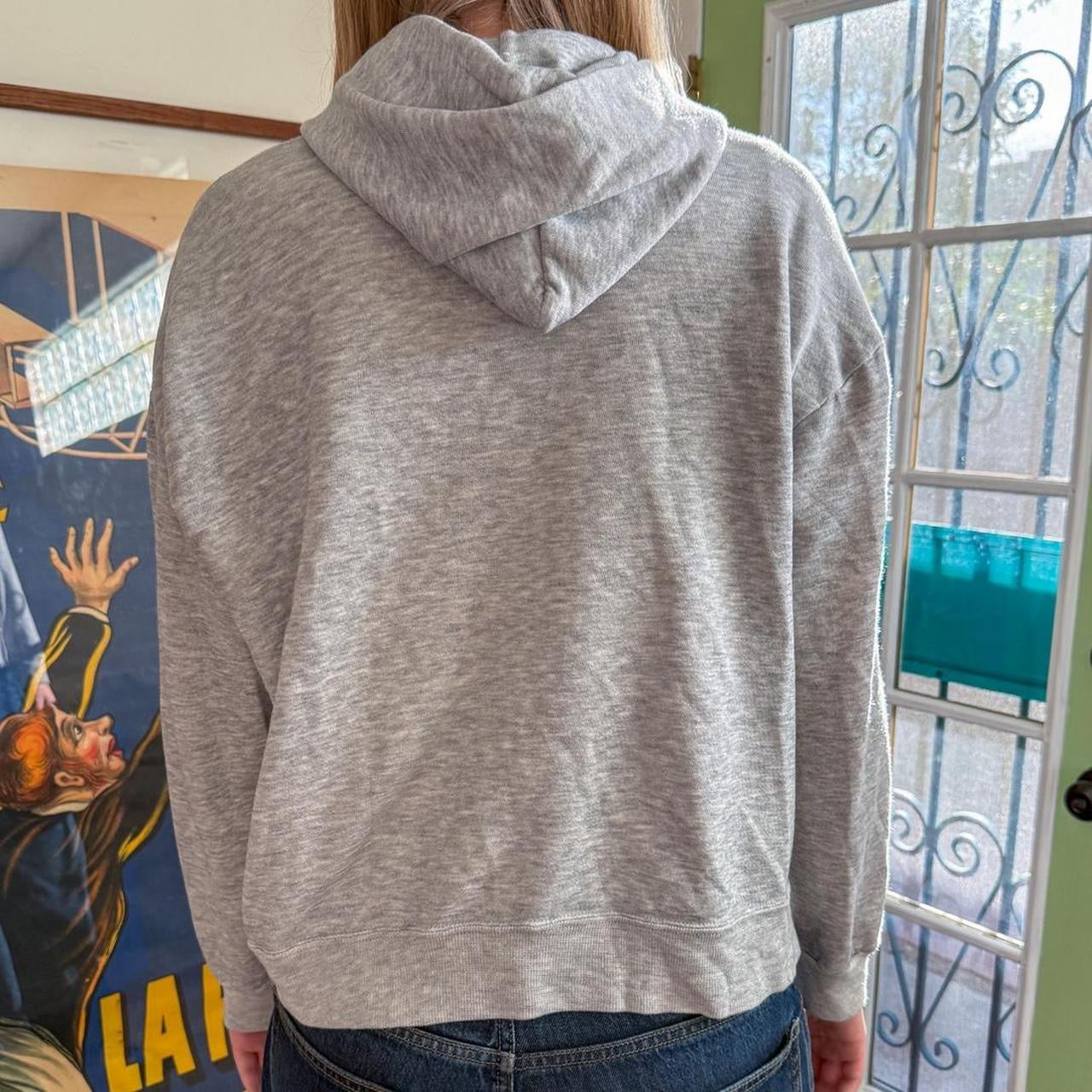 Vintage 1990s Grey Zip up Hoodie