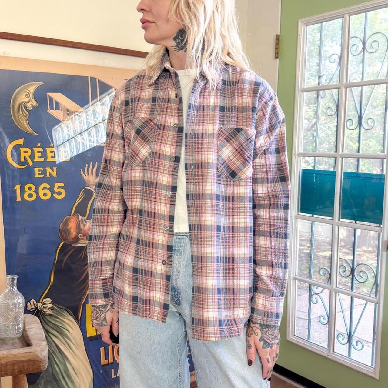 Vintage 1970s Kingsport Flannel