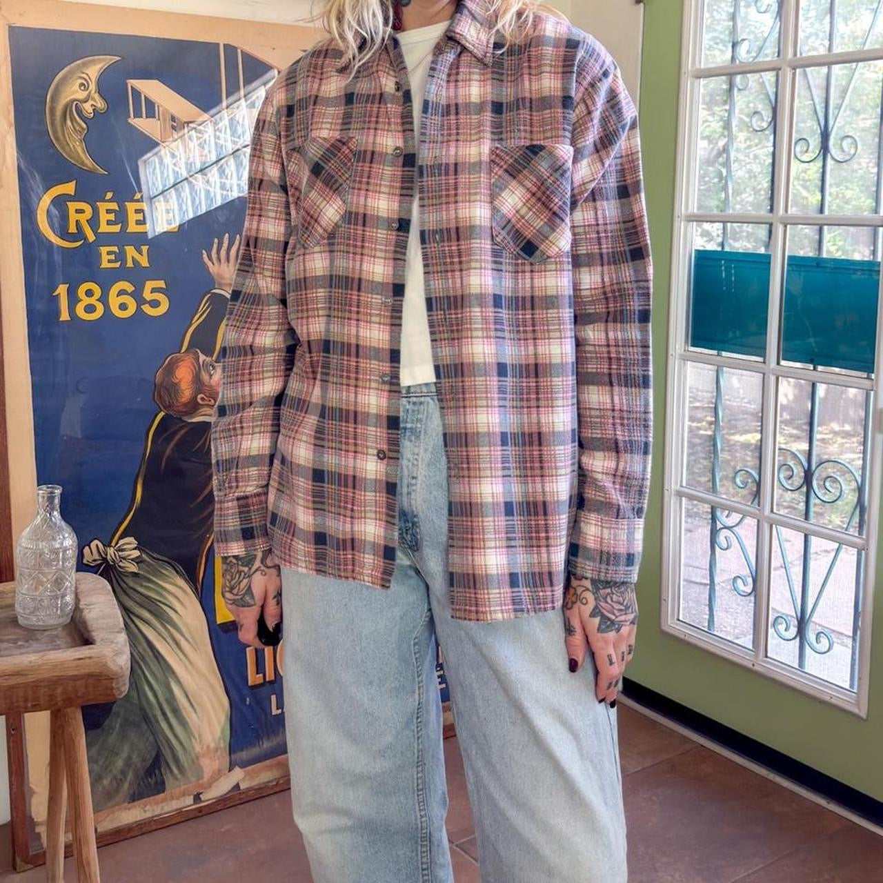Vintage 1970s Kingsport Flannel