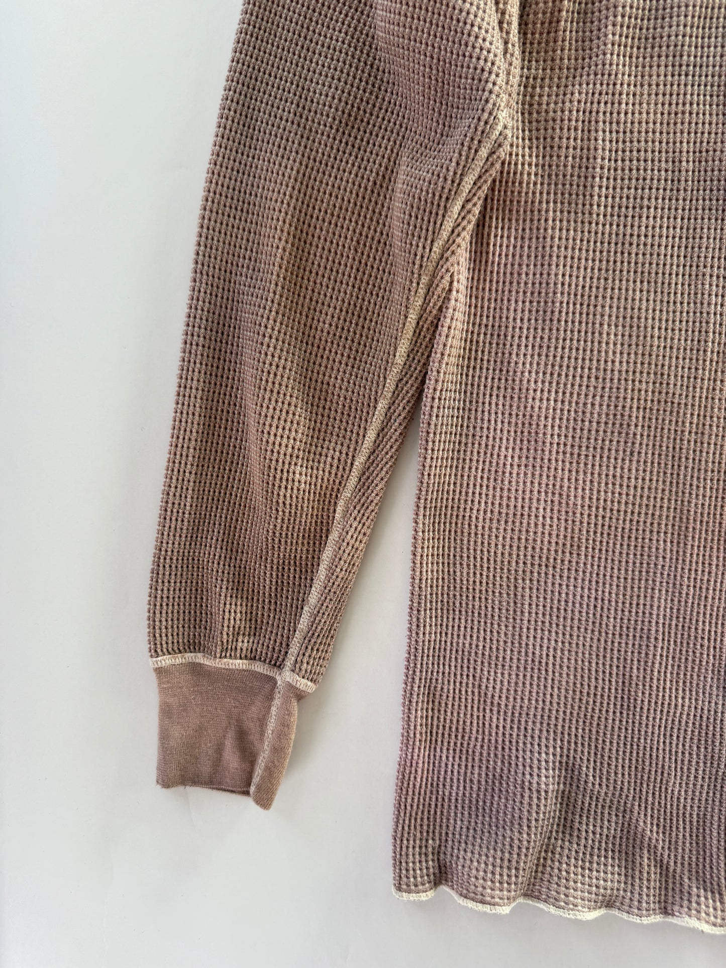 Vintage Over-Dyed JE Morgan Waffle Thermal