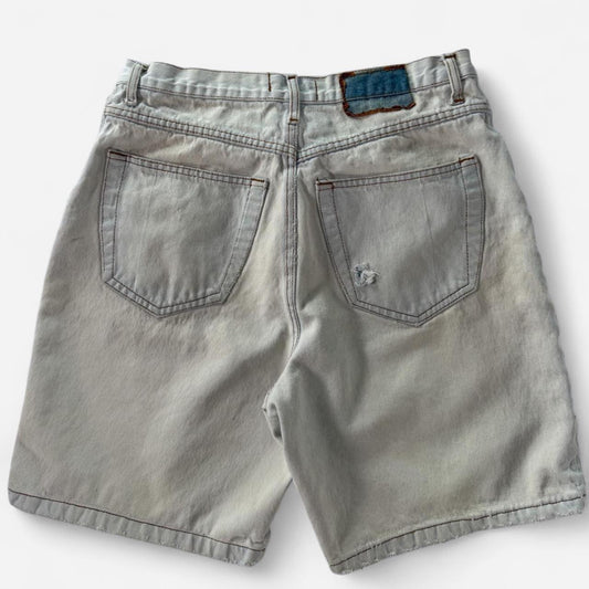 Vintage Stanley Blacker Dad baggy Light blue denim shorts