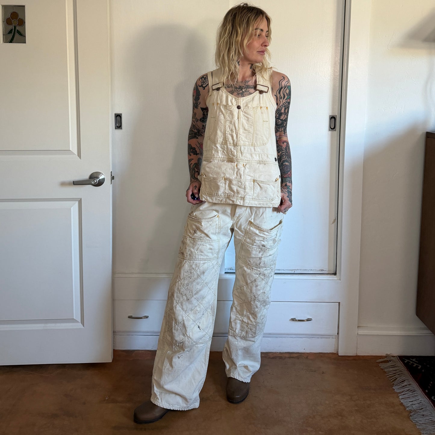 Vintage JCPenney Payday double knee work overalls