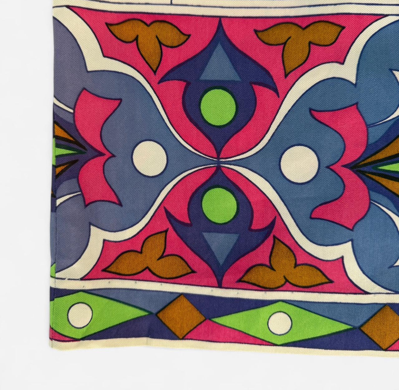 Vintage 1960s Psychedelic print sleeveless top