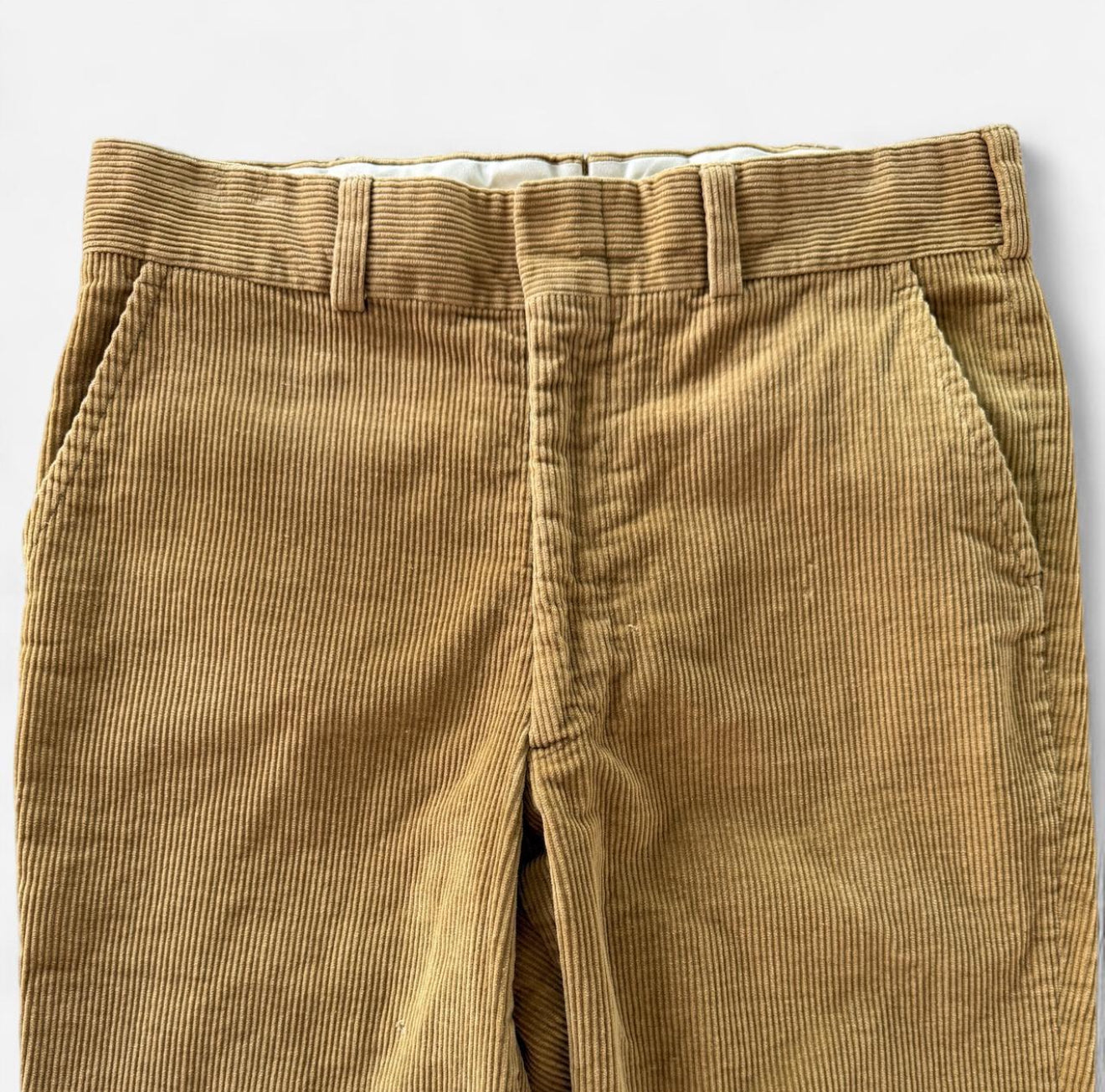 Vintage 1970s LL Bean Tan Corduroy Pants