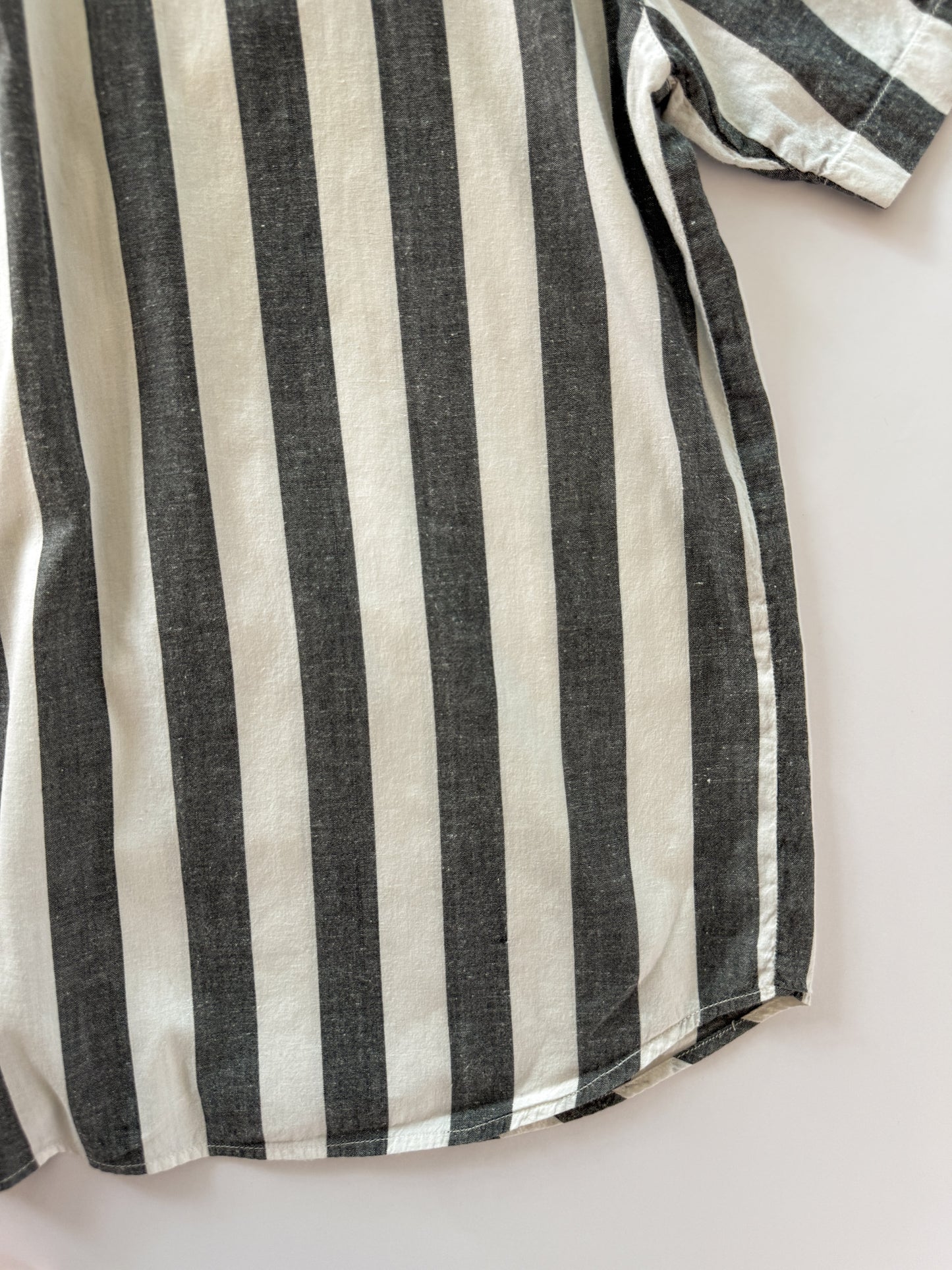 Vintage 1980s Exploits Striped Button up Shirt