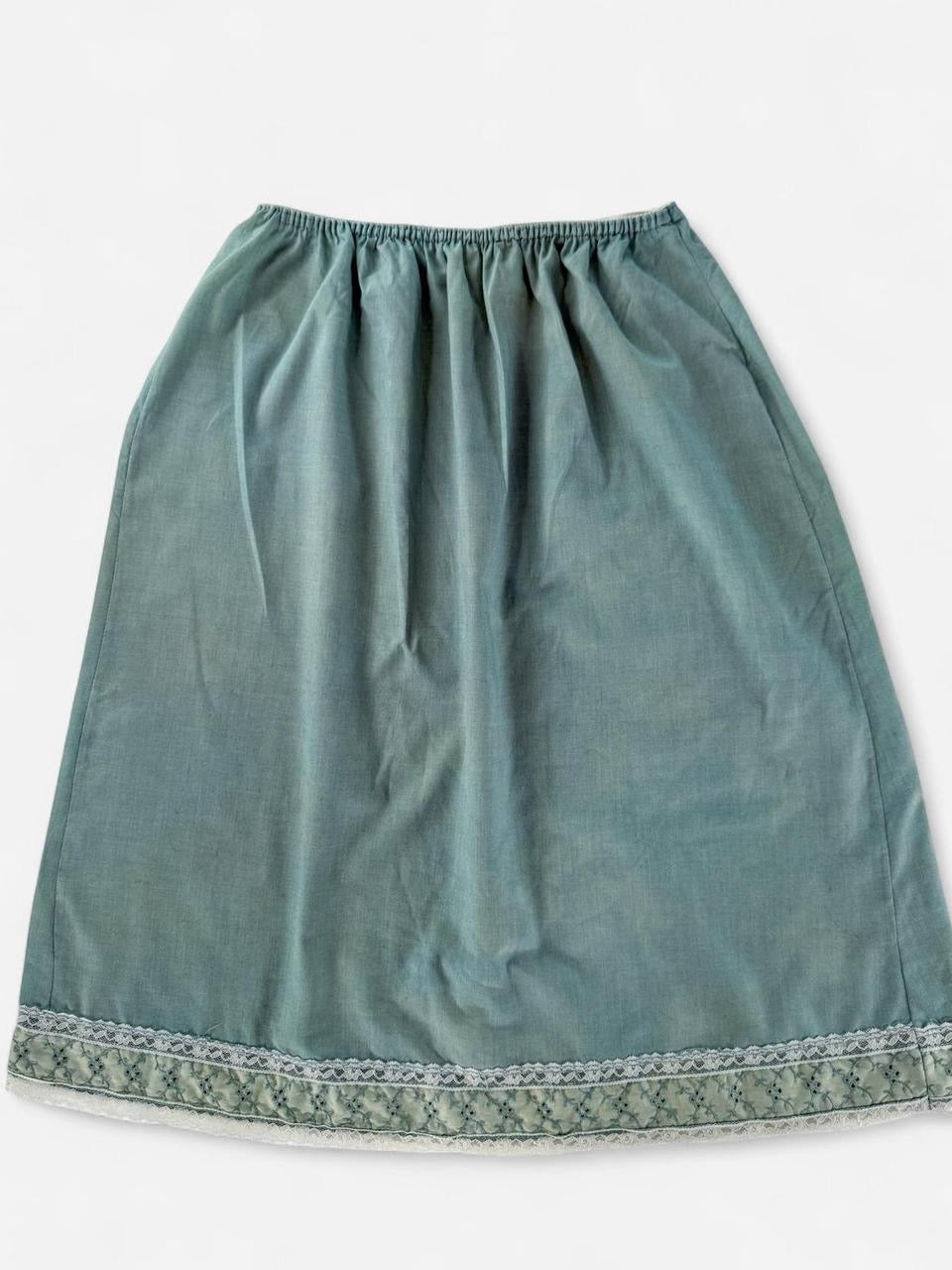 Vintage Overdyed Slip Skirt