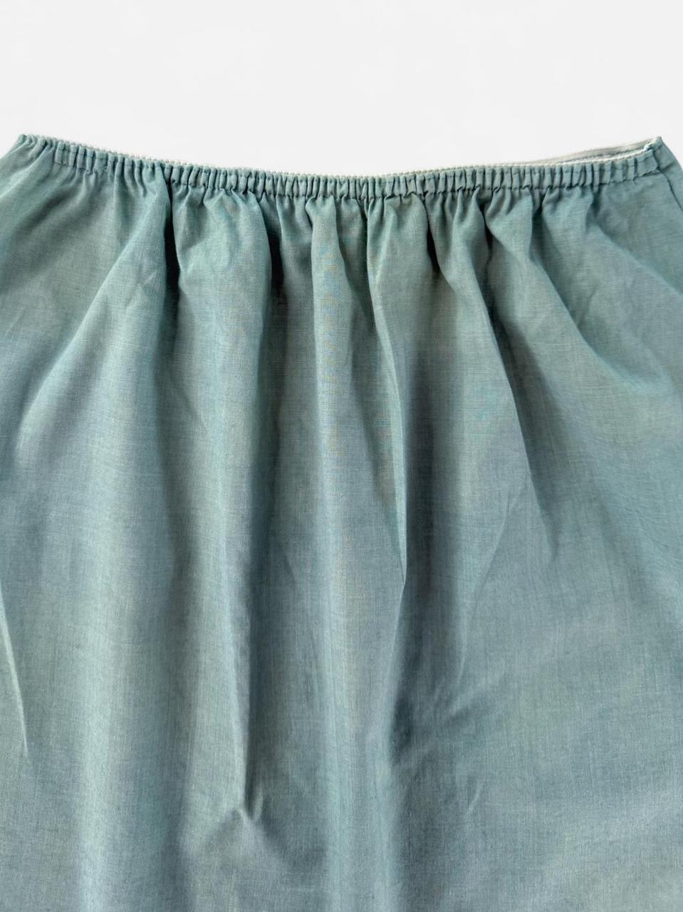 Vintage Overdyed Slip Skirt
