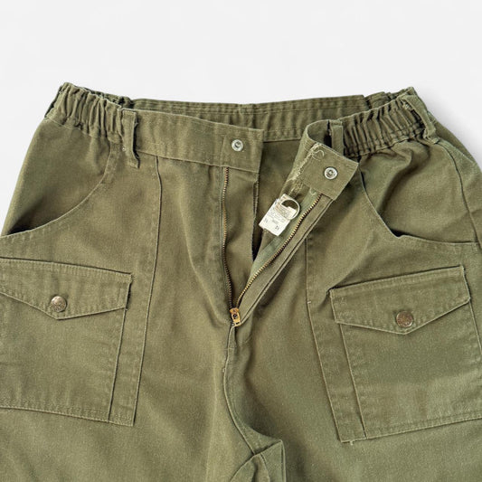 Vintage Boys Scout Utility Shorts