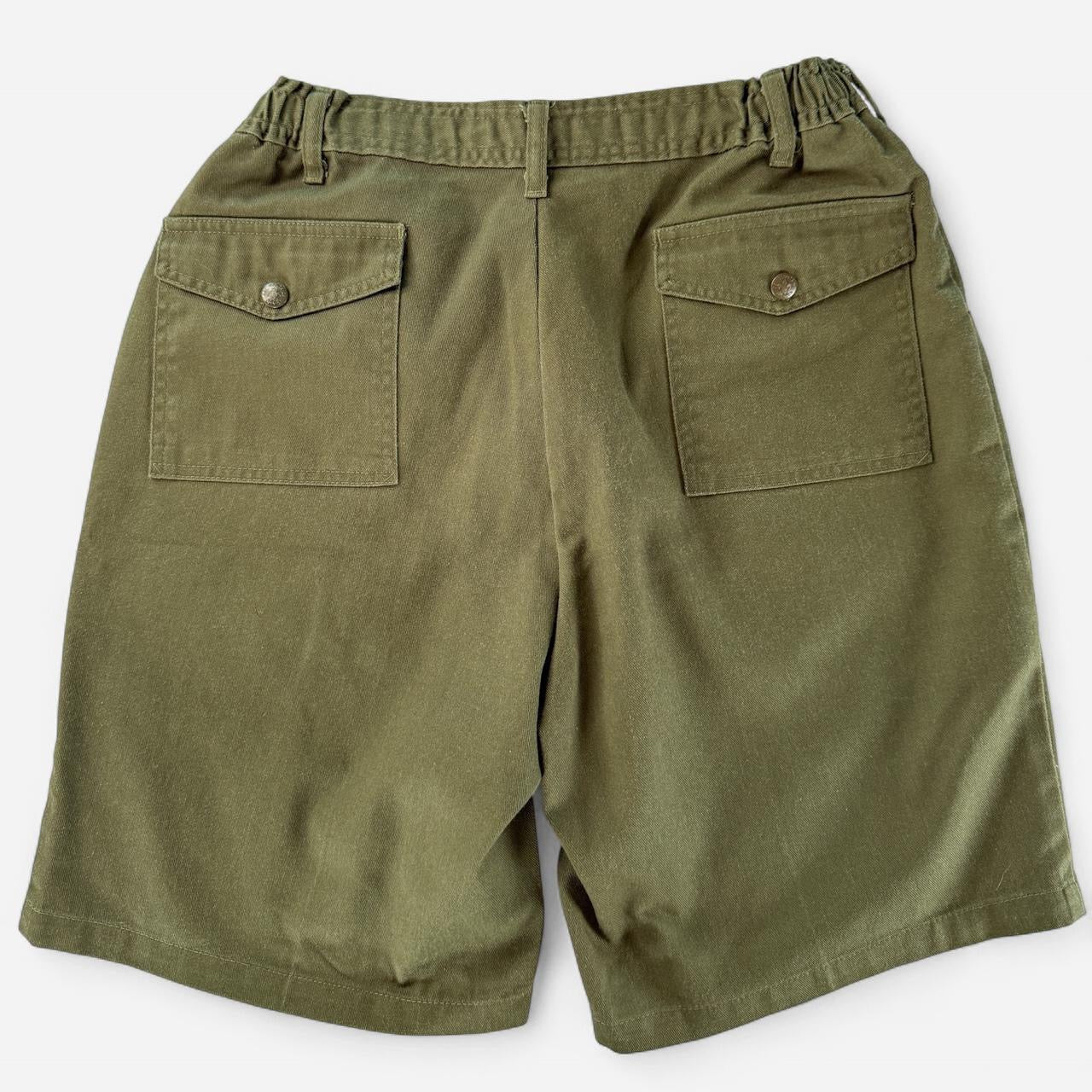 Vintage Boys Scout Utility Shorts