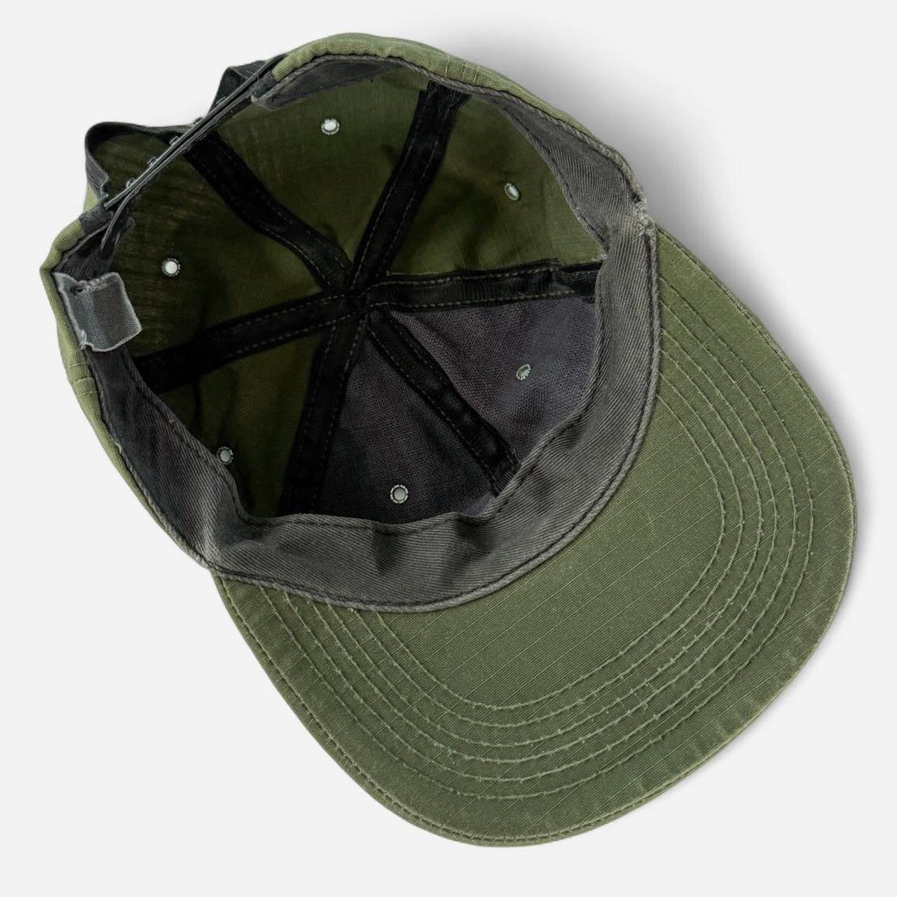 Vintage 1980s 6 Panel Rip Stop Snapback Hat