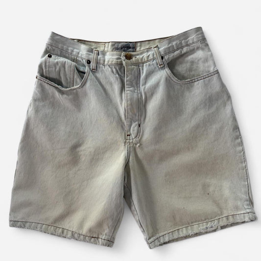 Vintage Stanley Blacker Dad baggy Light blue denim shorts