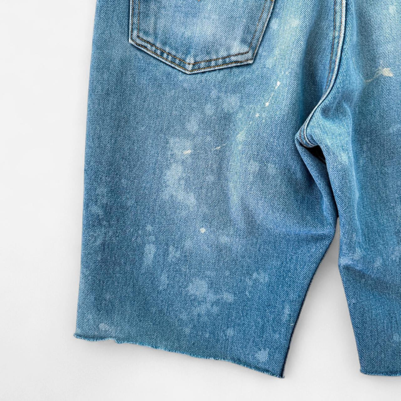Vintage 1980s Indigo Levi’s Orange Tab Shorts