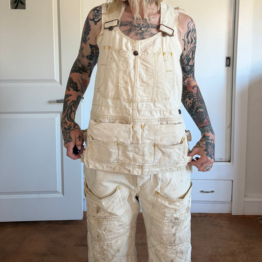 Vintage JCPenney Payday double knee work overalls