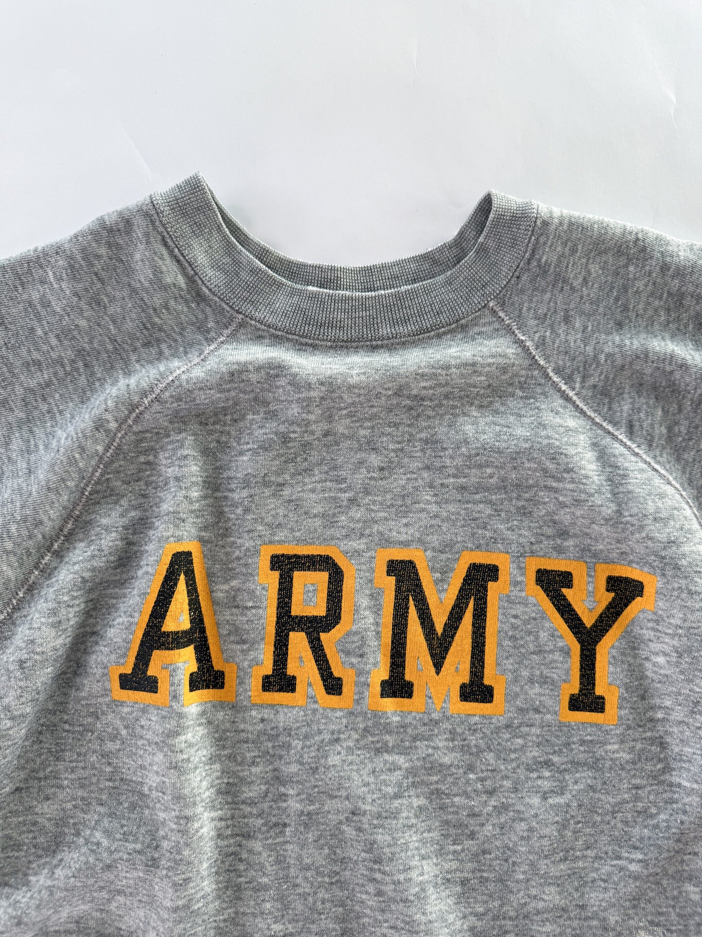 Vintage 1980s Grey Army Crewneck