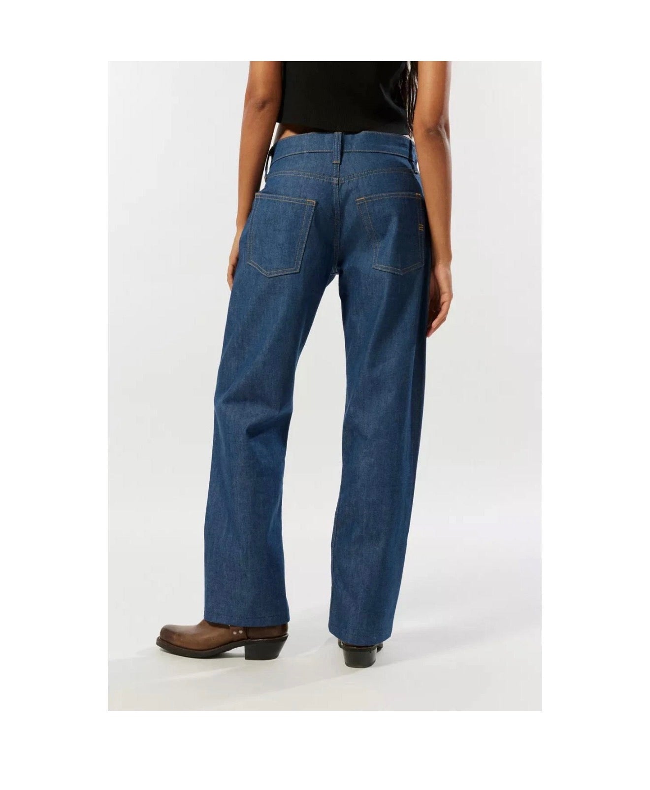 Urban Outfitters NWT BDG Jet Twisted Straight Leg Jean in Indigo
