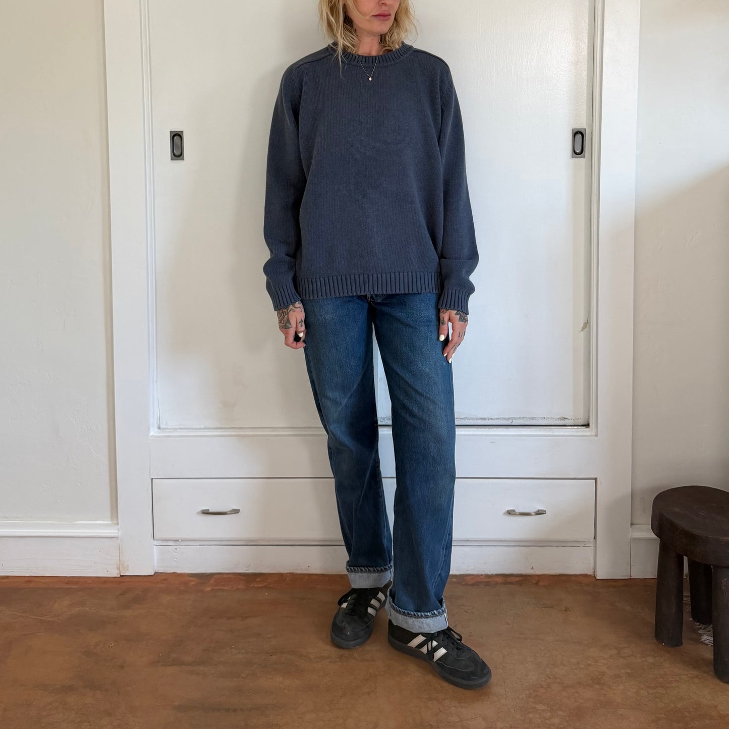 Vintage St Johns Slate Blue Crewneck Sweater