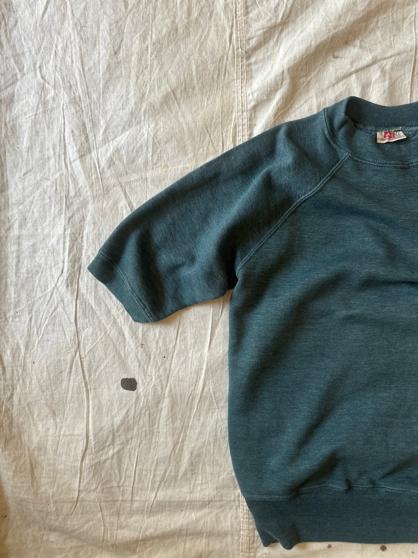 50s Hanes Short sleeve sweatshirt