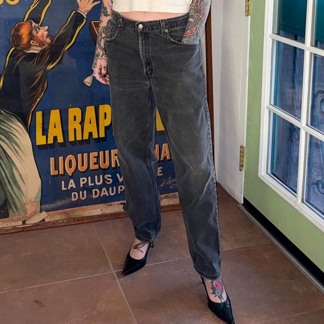 Vintage 1990s Levi’s 560 Gray Jeans