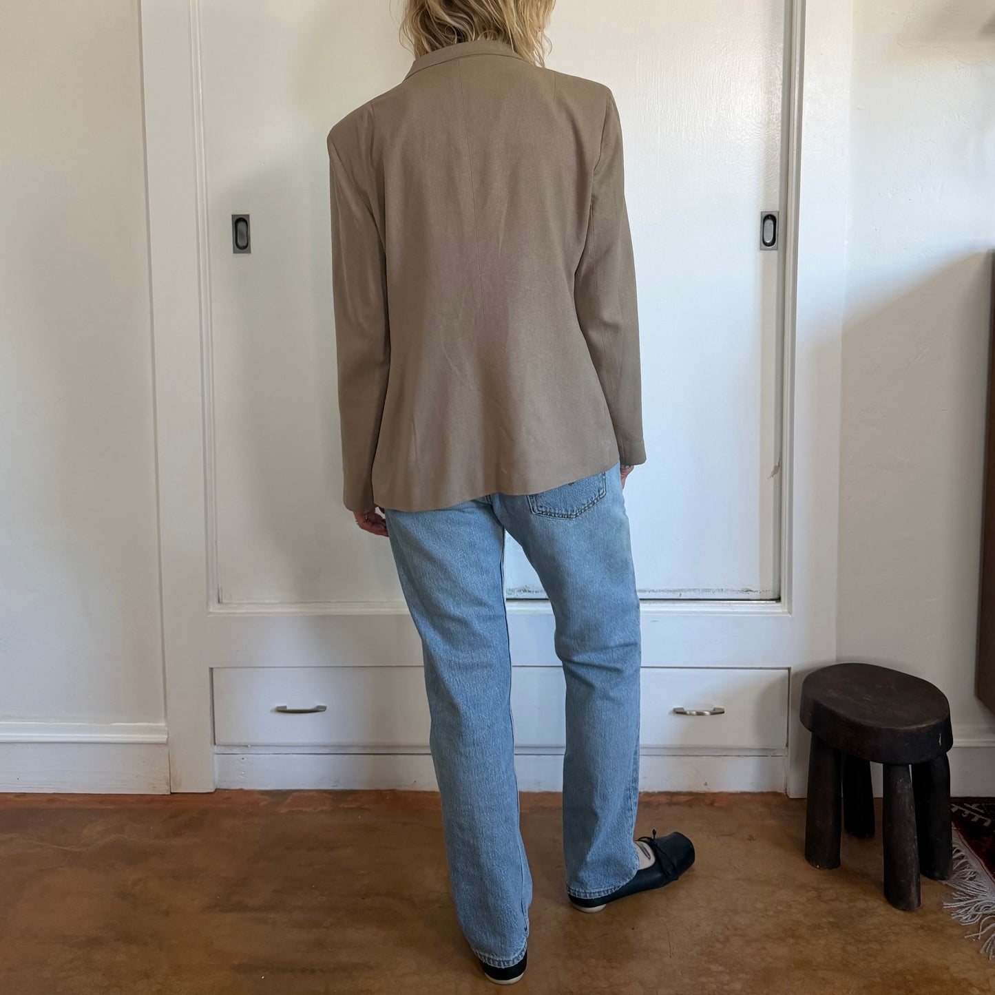 Vintage 1980s Chaus Silk Blazer