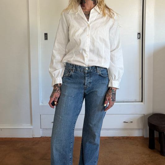 Vintage Lucky Brand Straight Leg Medium Wash Made in USA Jeans