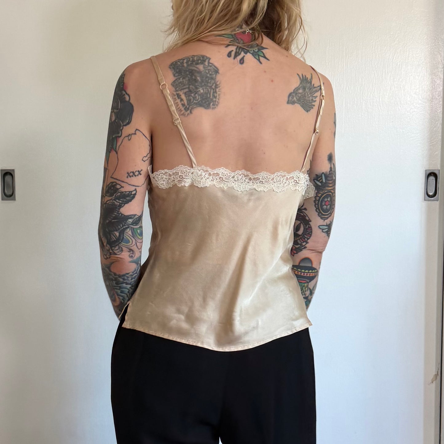 Vintage Mossimo Silk Champagne Camisole