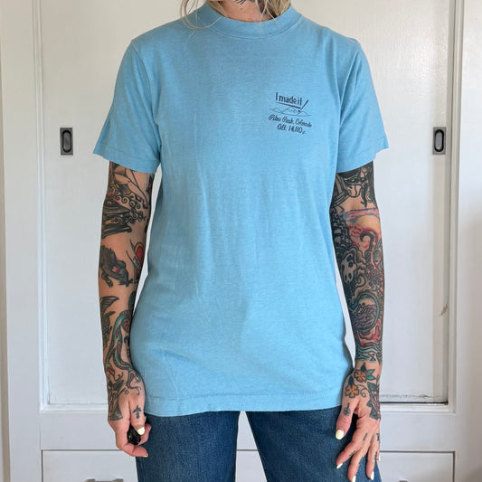Vintage 1980s Screen Stars Pikes Peak Colorado T Shirt
