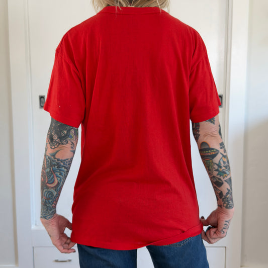 Vintage Prentiss Red Pocket T-Shirt