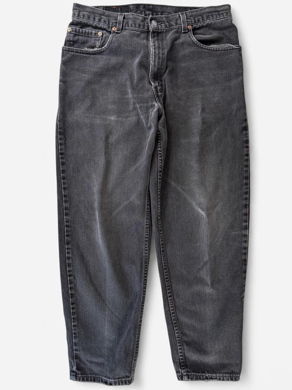 Vintage 1990s Levi's 560 Gray Jeans 36x29 – Cowtail Vintage