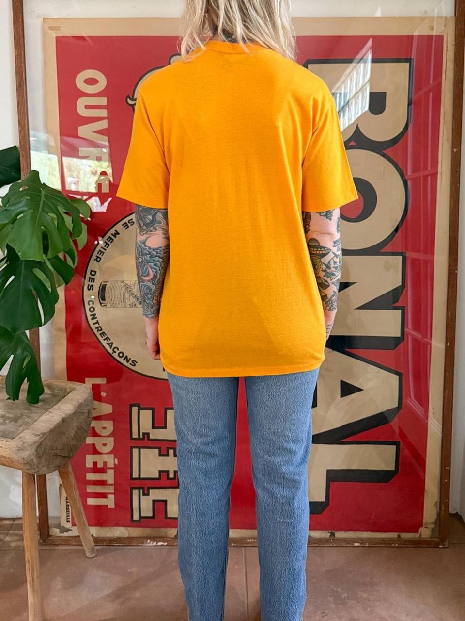 Vintage 1970s USMC graphic t shirt