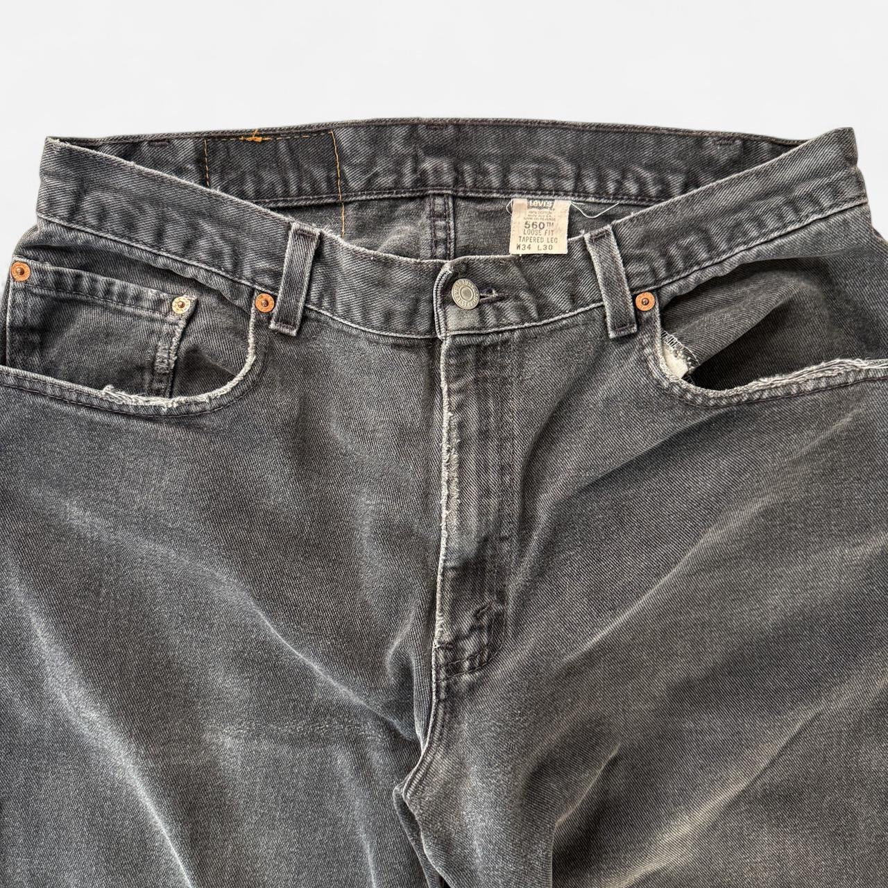 Vintage 1990s Levi’s 560 Gray Jeans