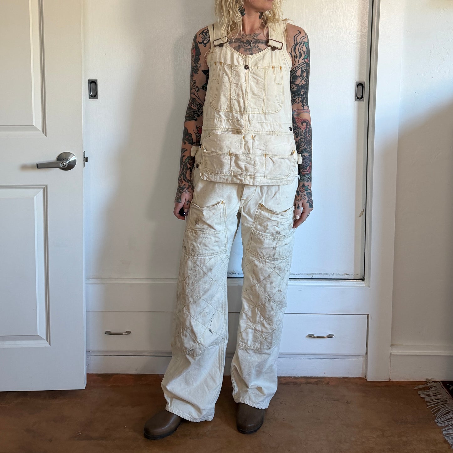 Vintage JCPenney Payday double knee work overalls