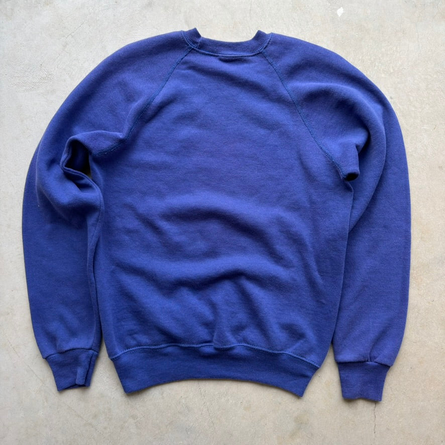 Vintage Killip Cougars Raglan Sweatshirt Royal Blue Graphic Pullover