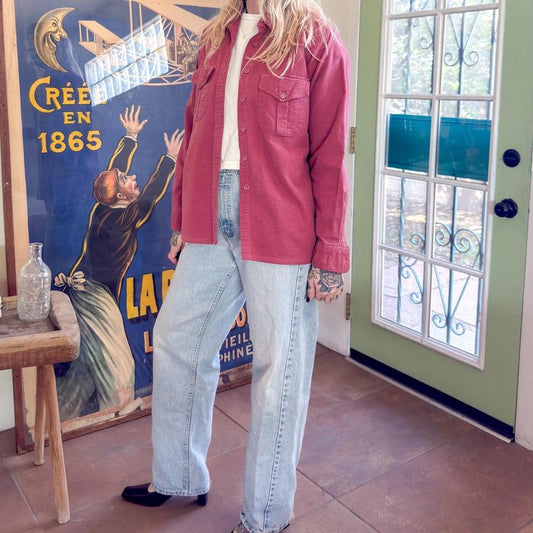 Vintage 1990s LL Bean Chamois Cloth Shirt