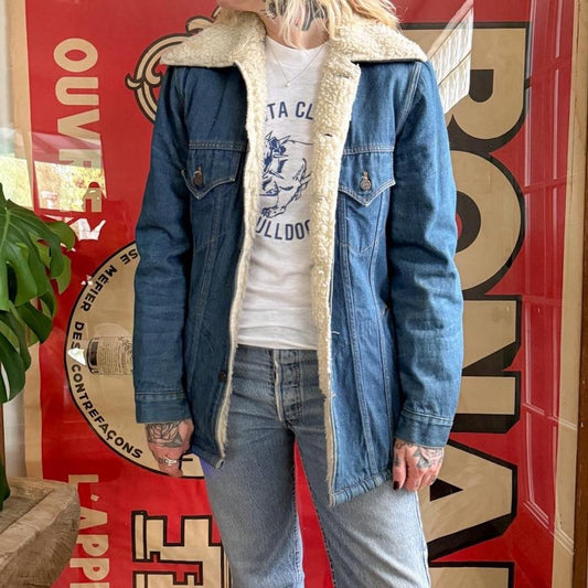 Vintage 1970s Levi’s denim Sherpa jacket
