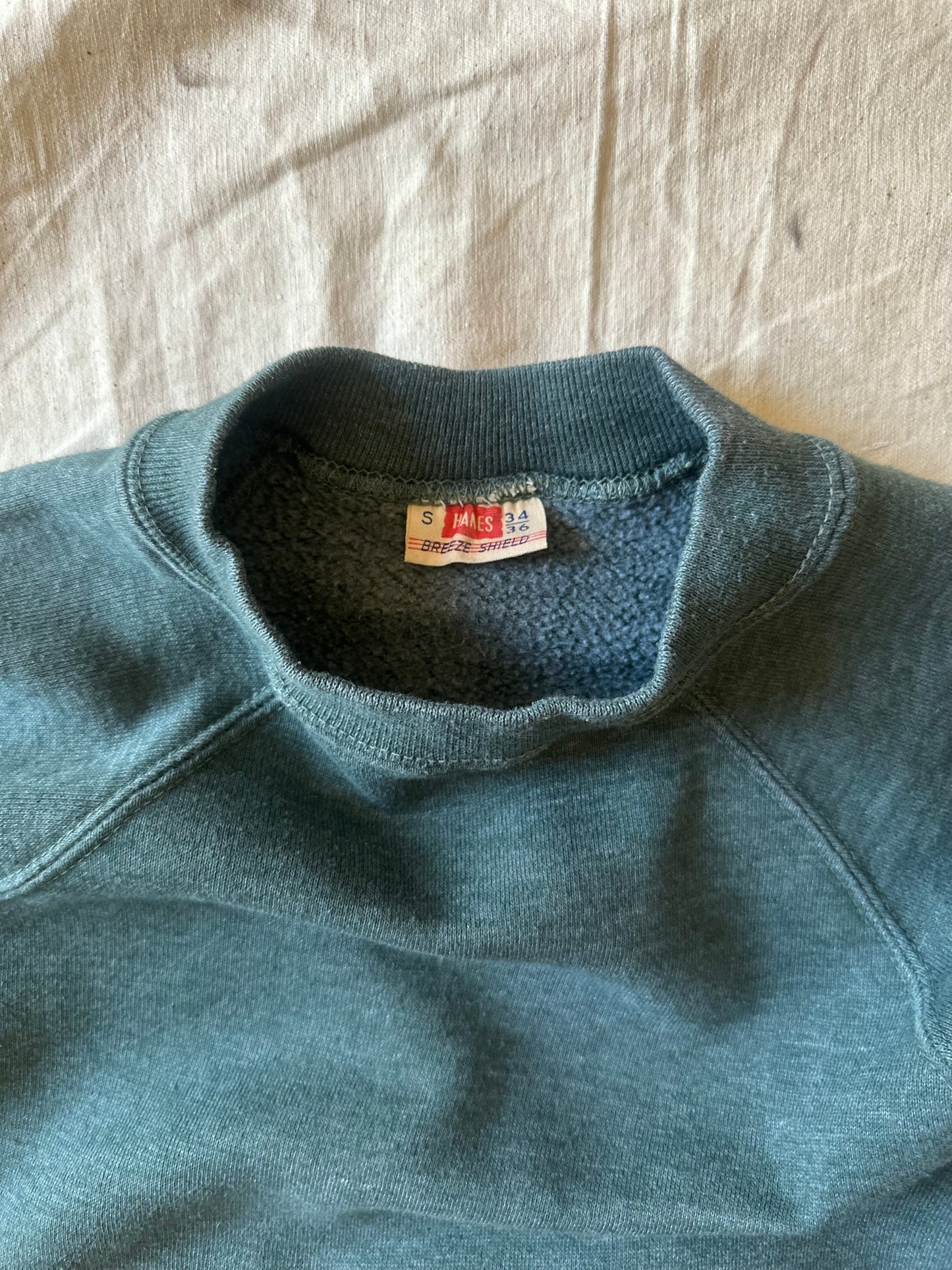 50s Hanes Short sleeve sweatshirt