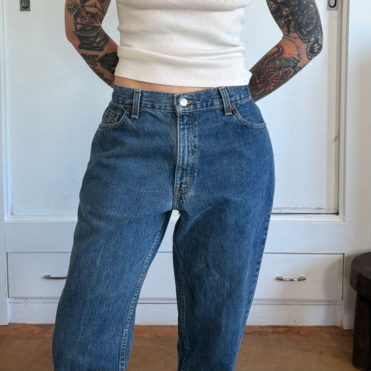 Vintage Levis 550 Jeans Medium Wash USA Made