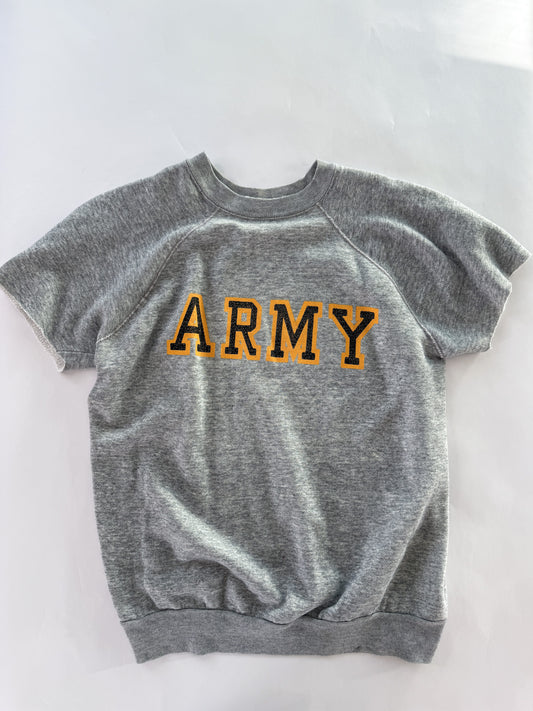 Vintage 1980s Grey Army Crewneck