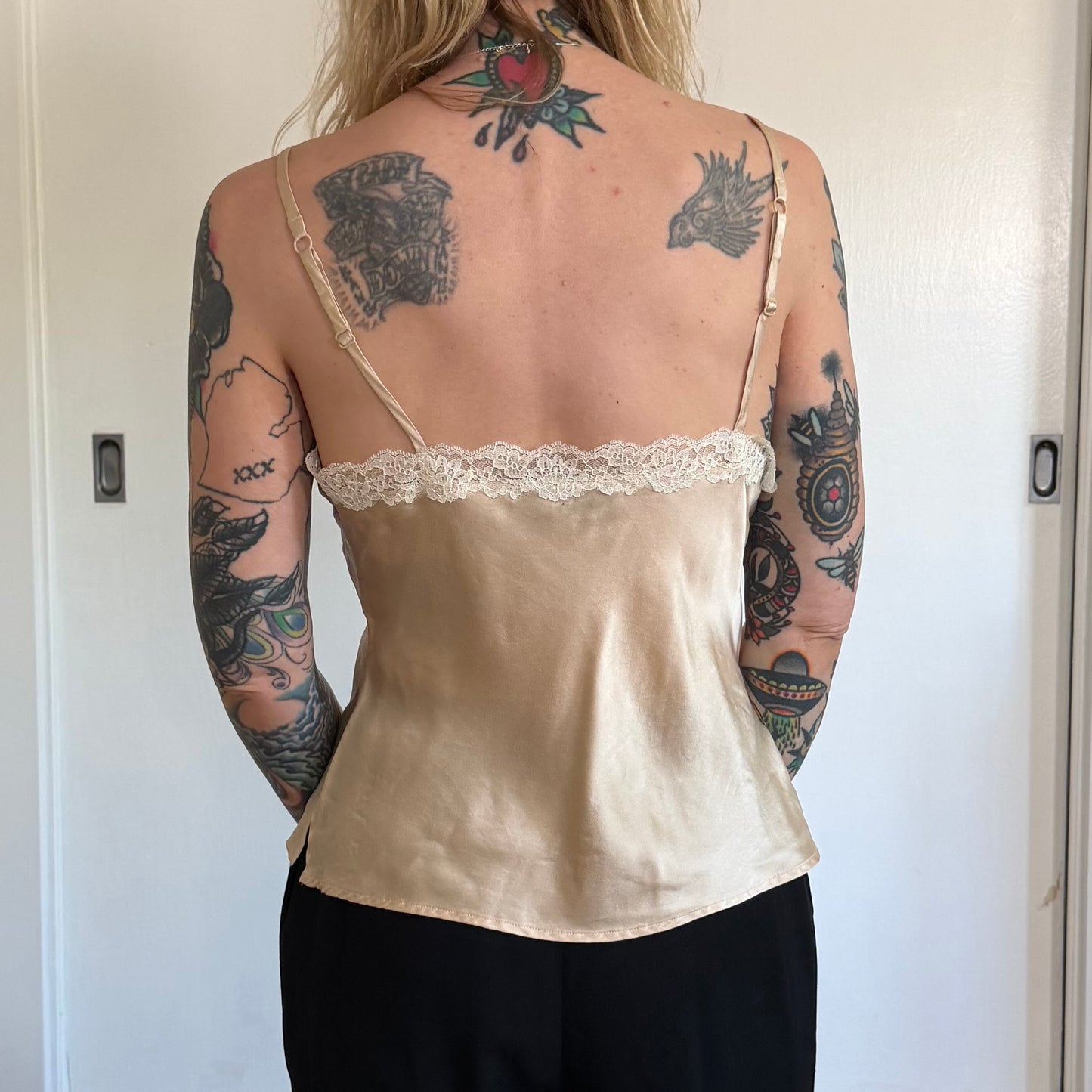 Vintage Mossimo Silk Champagne Camisole